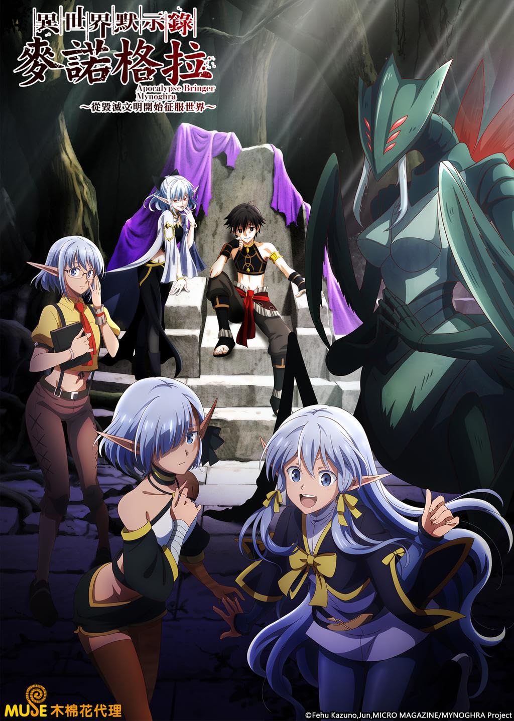 انمي Apocalypse Bringer Mynoghra